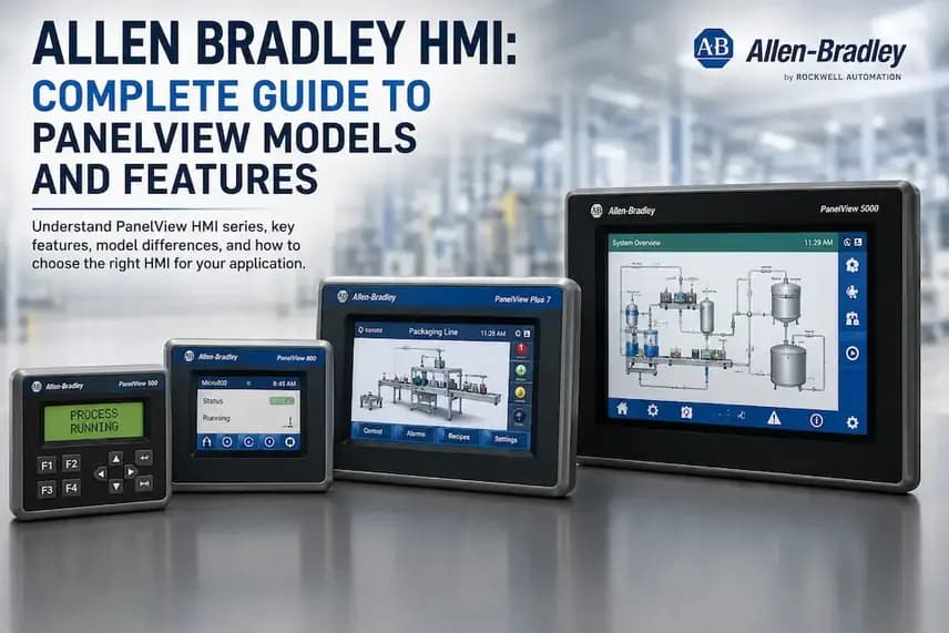 Allen-Bradley HMI: Complete Guide to PanelView Models and Features