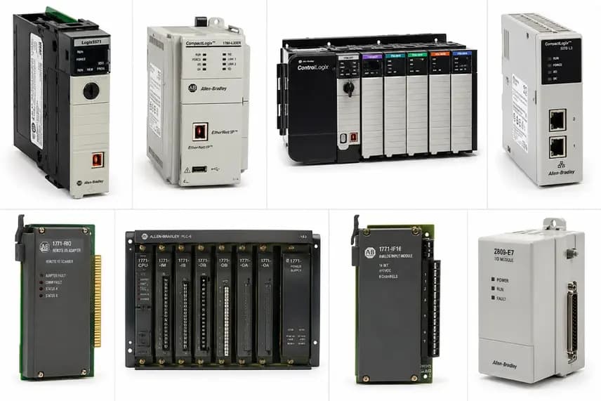 Complete Allen Bradley PLC Models List