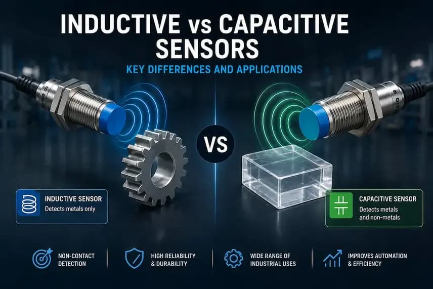 Inductive vs Capacitive Sensors: Key Differences and Applications