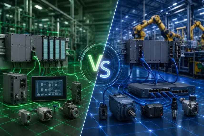 Profinet vs Ethernet/IP: Key Differences Explained