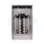 Load Center, Main Breaker, 100A, 120/240VAC, 1PH, 22kAIC, 20 Space