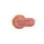 Pistol Handle, 2.6"/65 mm, Red/Yellow
