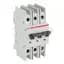 ABB SU203M-C25 UL489 MCB 3P C 25A 4