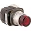 Push Button, Illuminated, Extended Amber Head, 120VAC, Transformer