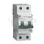 Breaker, Miniature, 2P, 15A, 120/240VAC, 10kAIC, DIN Rail Mount