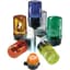 Ind Round Beacon, 90mm, 24/48V AC/DC