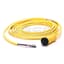 Patchcord, Mini Style, Male/Female, 4 Pin, 300V, 7A, PVC, 12'