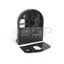 Vert Bracket, Pole Foot, Black