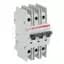 Miniature Circuit Breaker, DIN Rail Mount, 3 Pole