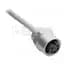 Cable, Thin Trunk, Gray, DeviceNet, Right Angle Female, 5Pin, Gray