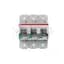 Circuit Breaker, Miniature, DIN Rail Mount, 32A, 3P, 400VAC, D Trip