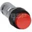 22mm Assembled Pushbutton, Extended, Red, Compact