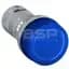 22mm Indicator Light, Blue