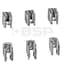 Fuse Clip Kit, 400A, Class J / H, 250/600V