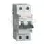 Breaker, Miniature, 2P, 20A, 120/240VAC, 10kAIC, DIN Rail Mount