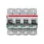 ABB S804S-D25 MCB S800S 4P D 25A