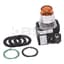 800T Momentary PB, Full Voltage, 12-130 V AC/DC, LED, Ext Head, Amb