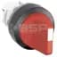 22mm Selector Switch, Knob Type, Red, Modular