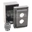 Enclosure, 2-Hole, Polyester, 1 x 3/4" Hub, NEMA 4/4X/13