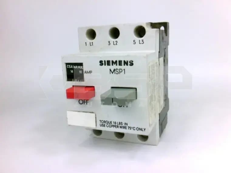 Siemens MSP10QA11 Siemens MSP10QA11