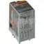 General Purpose Relay, 8 Blade, DPDT, 120V AC, Uses 14 Blade Socket