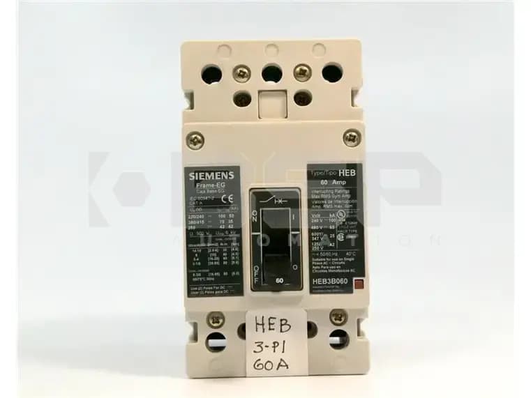 Siemens HEB3B060 Siemens HEB3B060