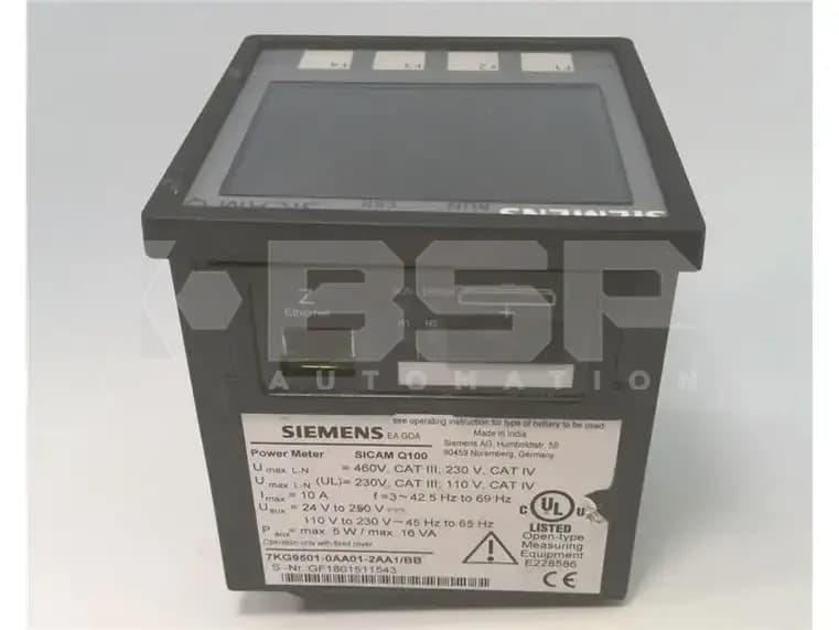 Siemens 7KG9501-0AA01-2AA1 Siemens 7KG9501-0AA01-2AA1