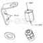 Mounting Kit, Vert, 30mm