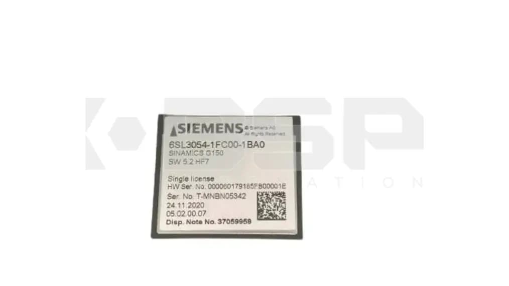 Siemens 6SL3054-1FC00-1BA0 Siemens 6SL3054-1FC00-1BA0