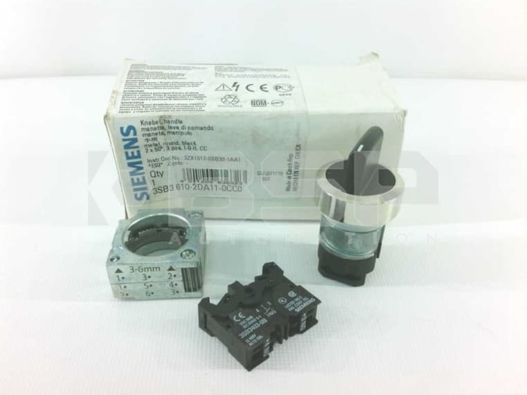 Siemens 3SB3610-2DA11-0CC0 Siemens 3SB3610-2DA11-0CC0