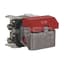 Push Button, Flip Lever Operator, Red, STOP, 2NO/2NC, Contacts