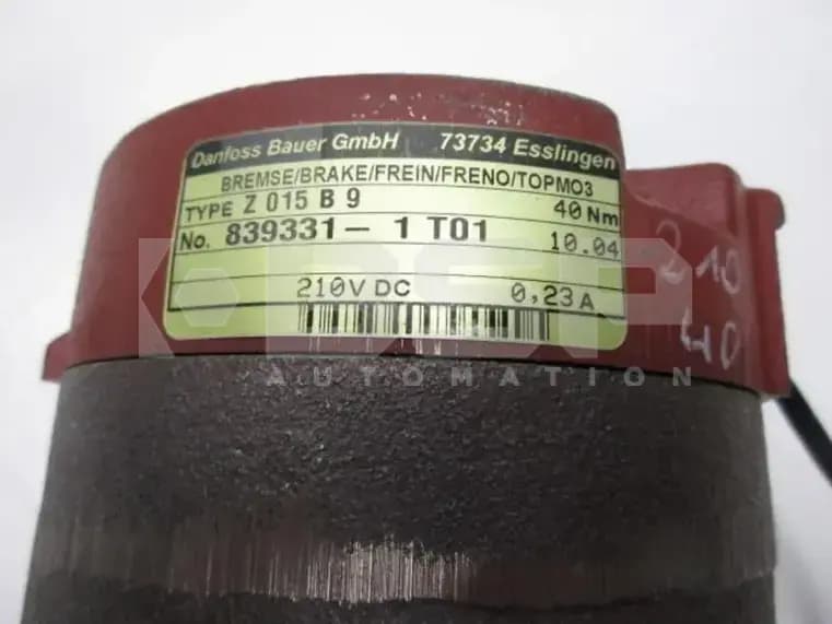 Danfoss Z015B9 Danfoss Z015B9