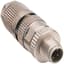 Connector, Insulation Displacement, Female, Shielded, 4Pin, M12