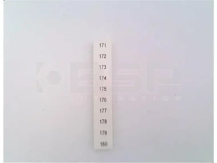 Phoenix Contact ZB 6 QR:FORTL.ZAHLEN 171-180 Phoenix Contact ZB 6 QR:FORTL.ZAHLEN 171-180