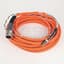 Cable, Motor Power, with Brake Wires, SpeedTEc DIN Connector, 9m