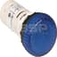 Pilot Light, Blue Lens and LED, 120VAC