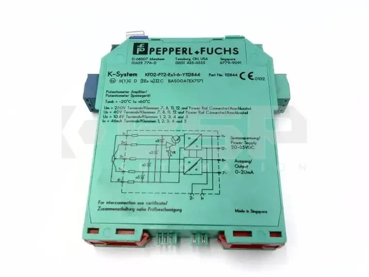 Pepperl+Fuchs KFD2-PT2-EX1-6-Y112844 Pepperl+Fuchs KFD2-PT2-EX1-6-Y112844