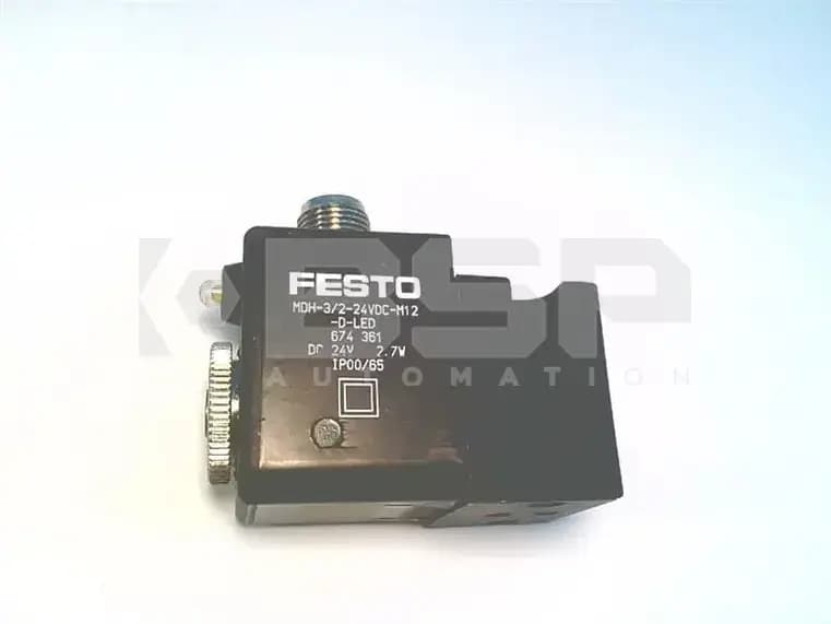 FESTO MDH-3/2-24VDC-M12-D-LED FESTO MDH-3/2-24VDC-M12-D-LED