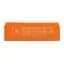 280-315 RL MTD END PLATE-ORANGE 25/PKG