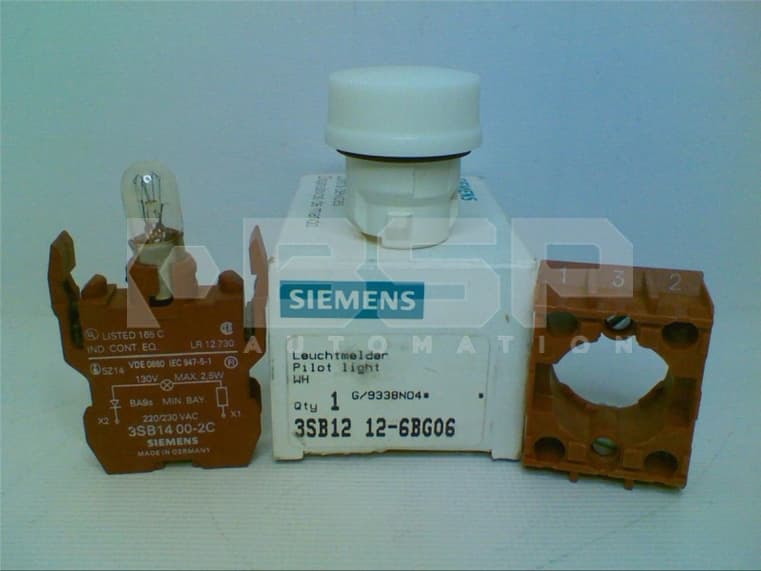 Siemens 3SB1-212-6BG06 Siemens 3SB1-212-6BG06