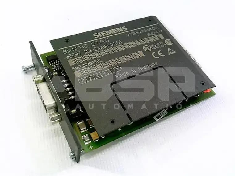 Siemens 6ES7963-2AA00-0AA0 Siemens 6ES7963-2AA00-0AA0