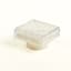 800B 16 mm Push-Button White Sq Lens Cap - Square