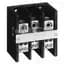 Distribution Block, 150A, 600V AC/DC, 3P, Copper, 3 In/3 Out