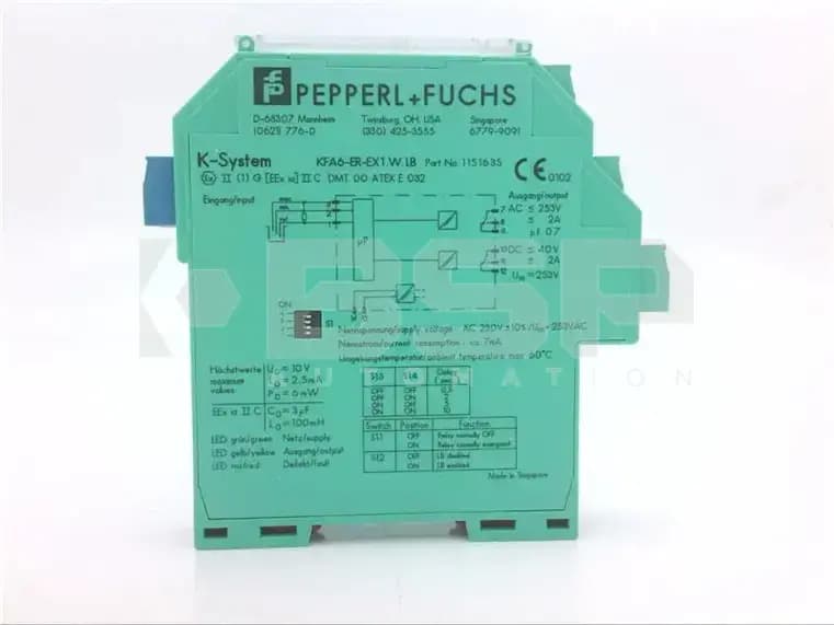 Pepperl+Fuchs KFA6-ER-EX1.W.LB Pepperl+Fuchs KFA6-ER-EX1.W.LB