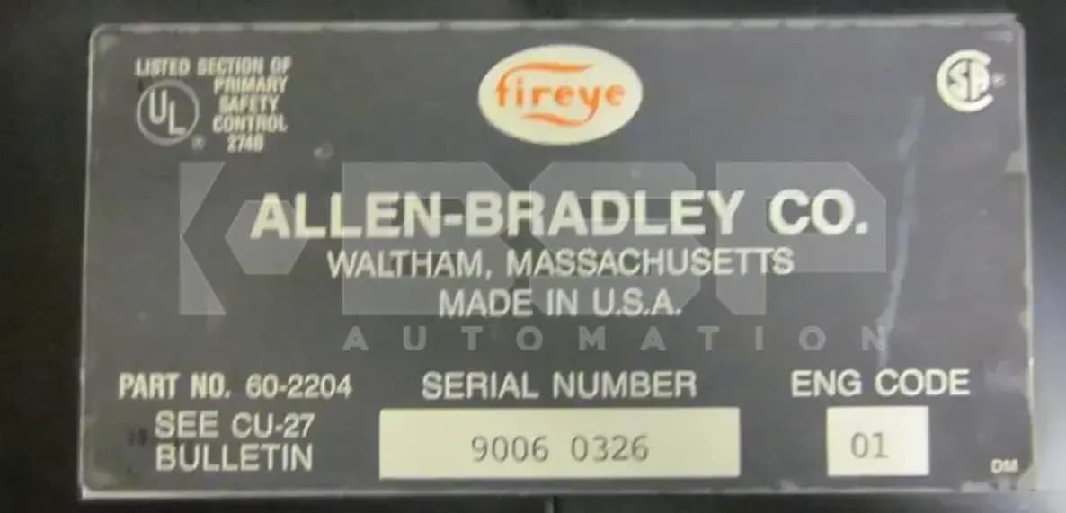 Allen Bradley 60-2204 Allen Bradley 60-2204