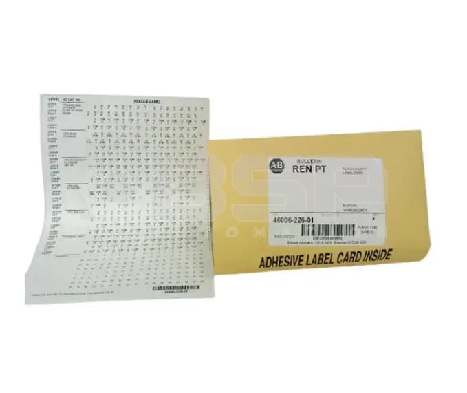 Allen Bradley 46006-226-01 Allen Bradley 46006-226-01