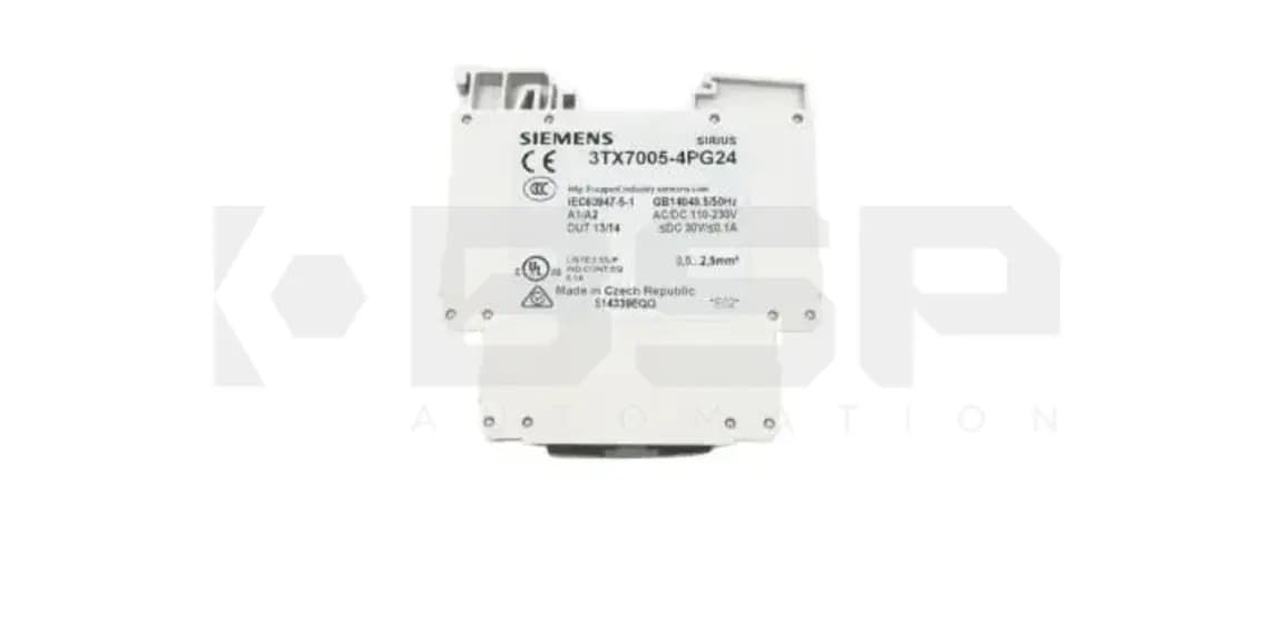 Siemens 3TX7005-4PG24 Siemens 3TX7005-4PG24