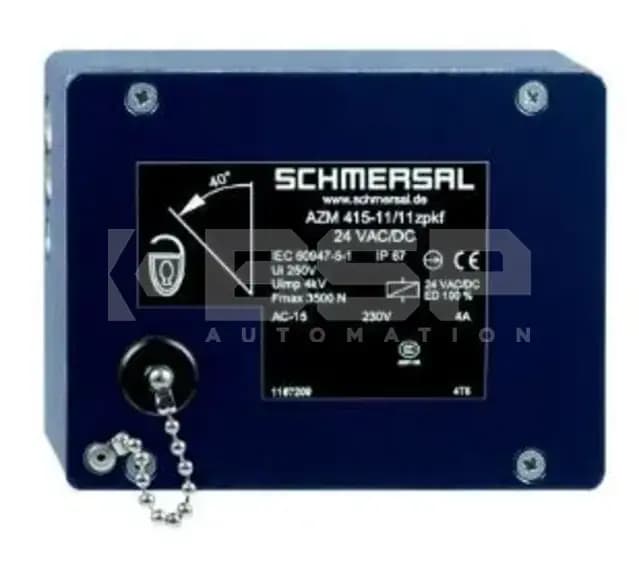 Schmersal AZM415-11/11ZPKF-24VAC/DC Schmersal AZM415-11/11ZPKF-24VAC/DC