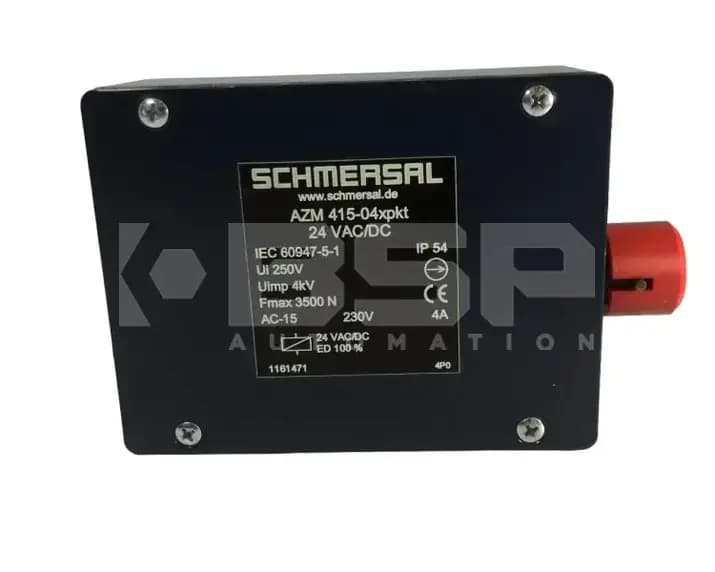 Schmersal AZM 415-04XPKT 24VAC/DC Schmersal AZM 415-04XPKT 24VAC/DC
