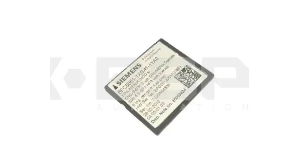 Siemens 6FC5851-1XG41-1YA0 Siemens 6FC5851-1XG41-1YA0